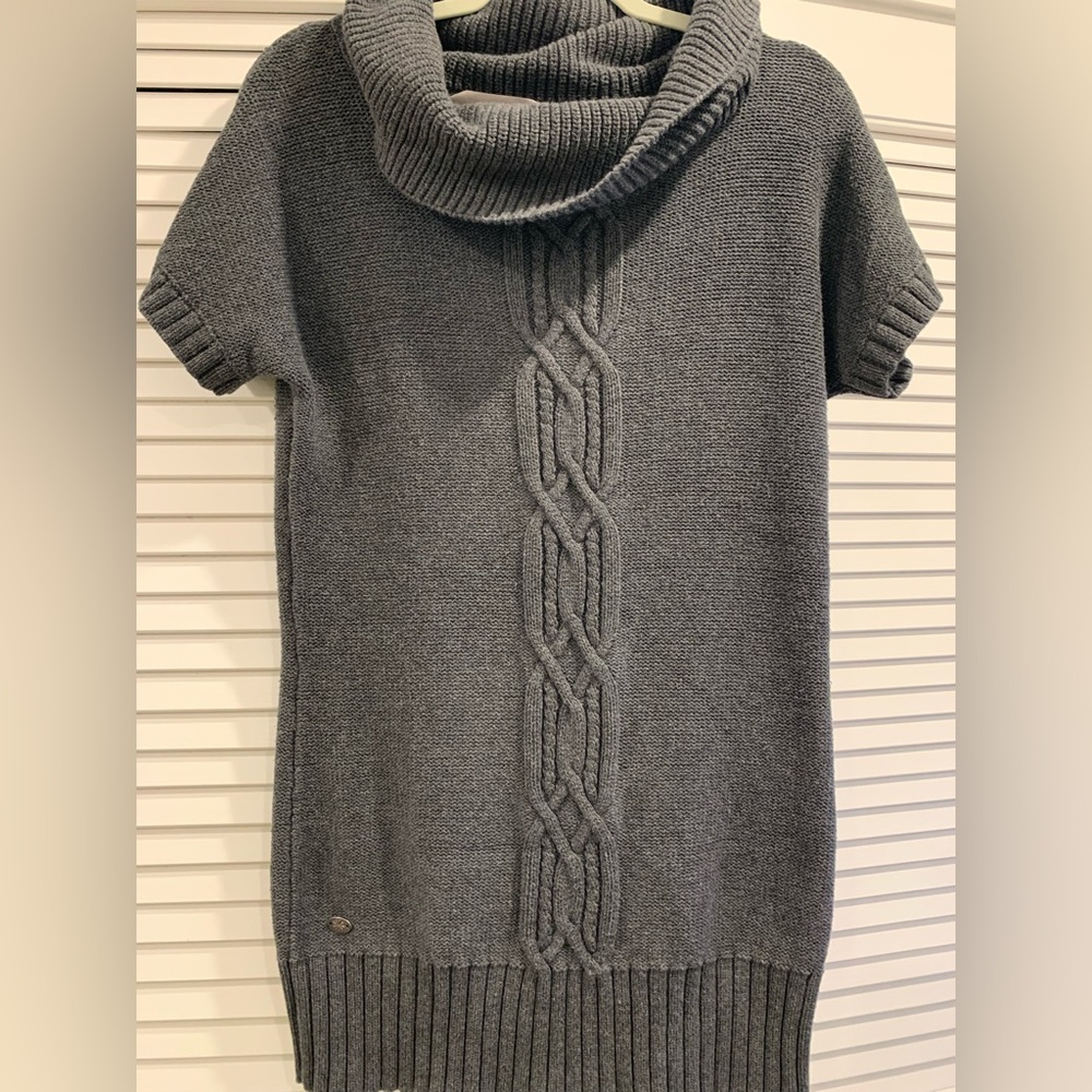 Athleta Tisby cowl neck wool+ cashmere blend minimalist‎ casual winter size Med - Picture 2 of 5